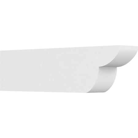 Ekena Millwork Standard Crestline Architectural Grade PVC Rafter Tail, 5"W X 8"H X 30"L RFTP05X08X30CRE